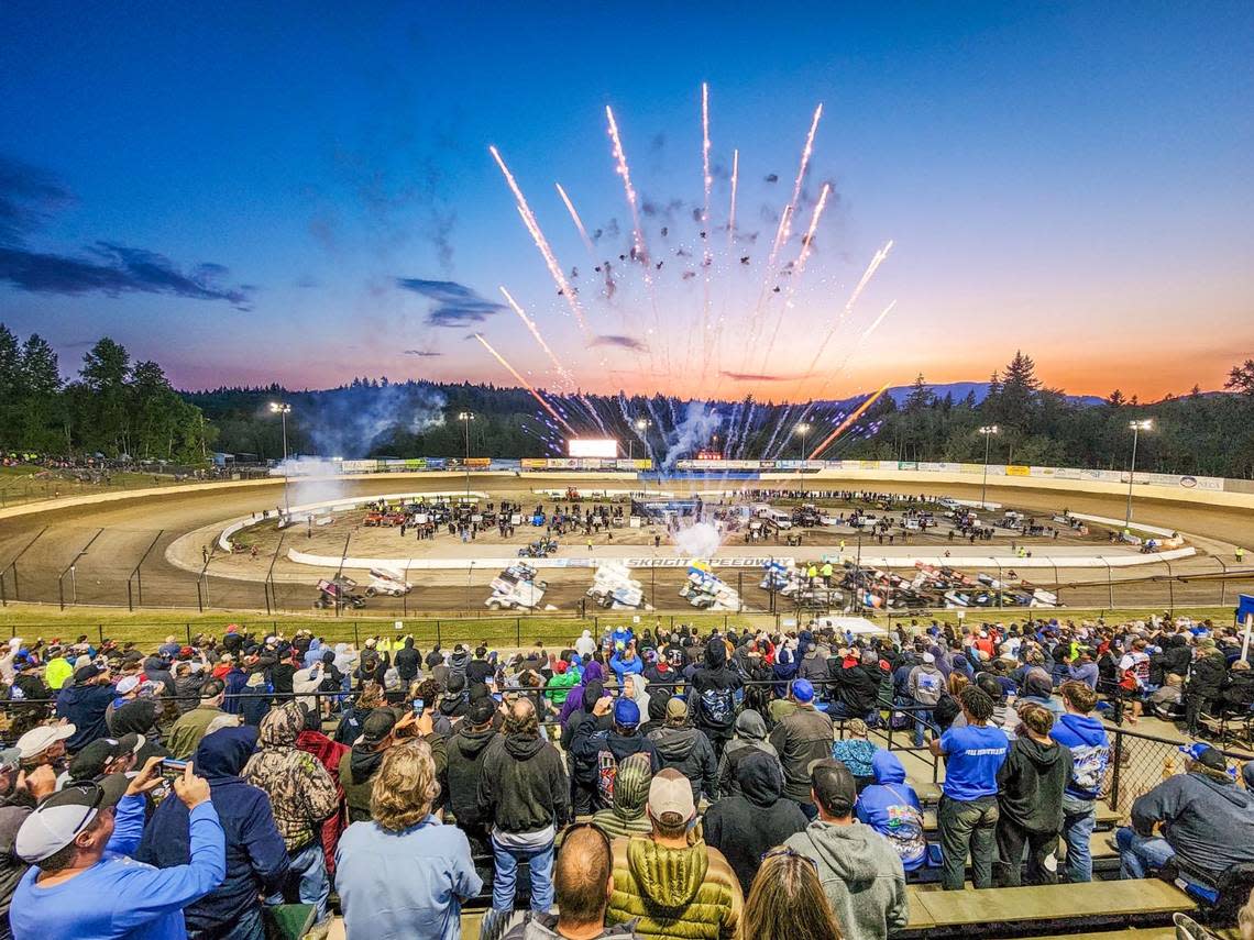 Corey Day Shines at Skagit Speedway